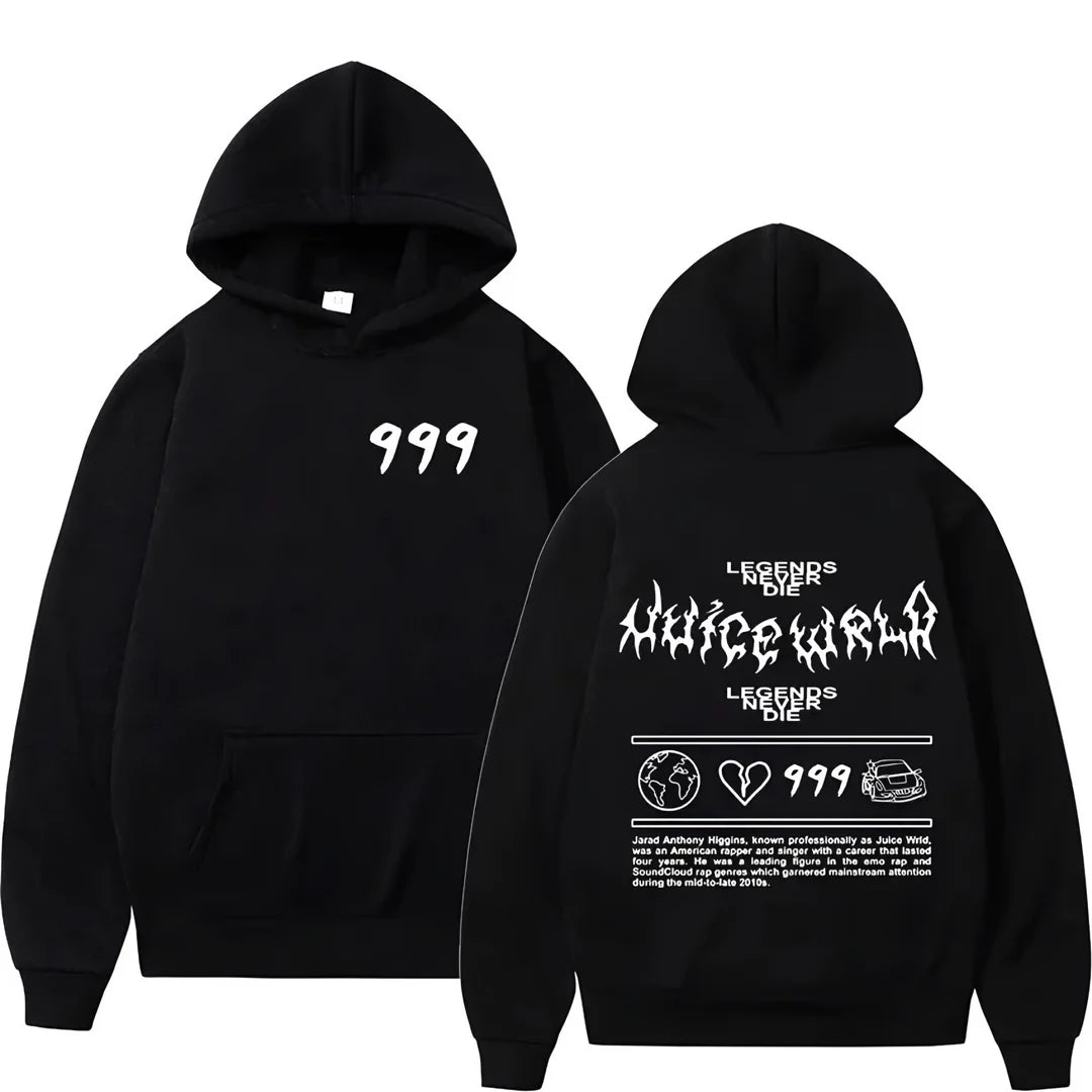 999 Club - Legends Never Die Hoodie